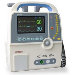 Внешний дефибриллятор с ручным приводом - Defi 8 9 - Meditech Equipment - с мультипараметрическим монитором