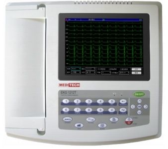 Электрокардиограф для спокойного состояния - EKG 1212T - Meditech Equipment - 12 каналов / цифровой / с принтером