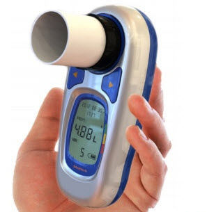 Электронный спирометр - Spiro P    - Meditech Equipment - портативный