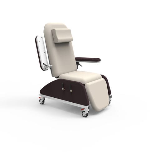Ручное кресло для забора крови - PY-YS - Nanning Passion Medical Equipment - 3 секции / на роликах