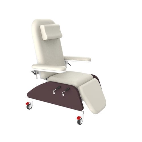 Гидравлическое кресло для гемодиализа - PY-YS - Nanning Passion Medical Equipment - 3 секции / на роликах / Тренделенбург
