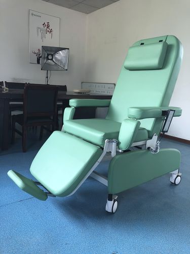 Электрическое кресло для гемодиализа - PY-YD-810 - Nanning Passion Medical Equipment - 3 секции / на роликах / с регулируемой высотой