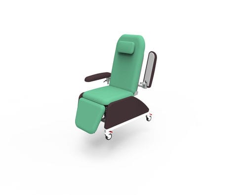 Электрическое кресло для гемодиализа - PY-YD-810（upgraded） - Nanning Passion Medical Equipment - 3 секции / на роликах