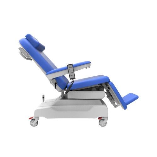 Электрическое кресло для гемодиализа - PY-YD-310（upgraded） - Nanning Passion Medical Equipment - 3 секции / на роликах / с регулируемой высотой