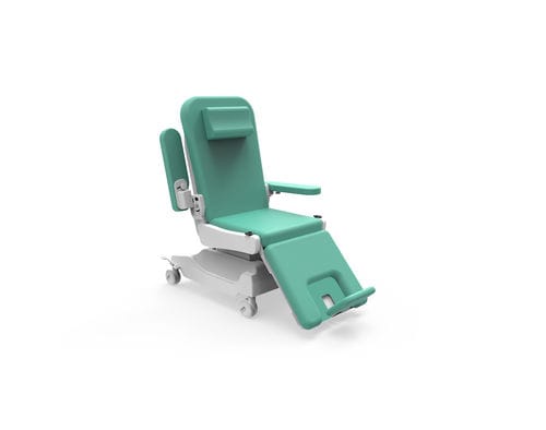 Электрическое кресло для гемодиализа - PY-YD-410 - Nanning Passion Medical Equipment - электропневматическое / 3 секции / для химиотерапии