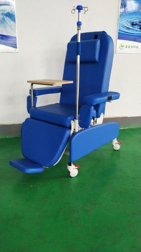 Ручное кресло для забора крови - PY-YS - Nanning Passion Medical Equipment - 3 секции / на роликах / Тренделенбург