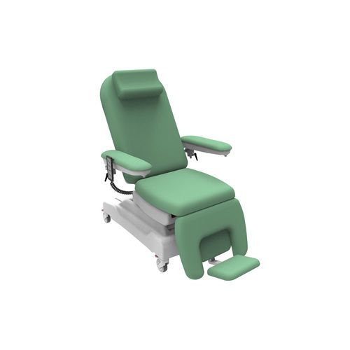 Электрическое кресло для гемодиализа - PY-YD-310 - Nanning Passion Medical Equipment - 3 секции / для химиотерапии / на роликах
