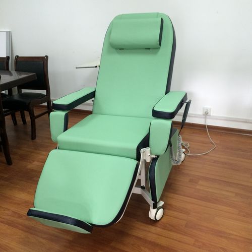 Электрическое кресло для забора крови - PY-YD-810 upgraded - Nanning Passion Medical Equipment - 3 секции / на роликах / Тренделенбург