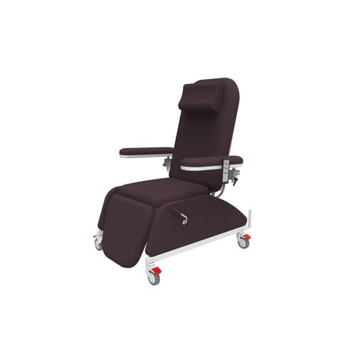 Электрическое кресло для забора крови - PY-YD-810 upgraded - Nanning Passion Medical Equipment - 3 секции / на роликах / Тренделенбург