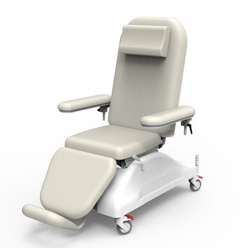 Электрическое кресло для гемодиализа - PY-YD-510 - Nanning Passion Medical Equipment - 3 секции / для химиотерапии / на роликах