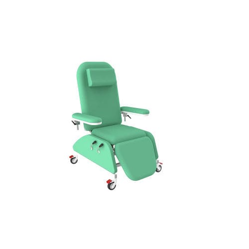 Ручное кресло для гемодиализа - PY-YS upgraded - Nanning Passion Medical Equipment - 3 секции / для химиотерапии / на роликах