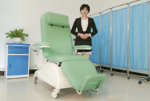 Электрическое кресло для забора крови - PY-YD-510 - Nanning Passion Medical Equipment - 3 секции / на роликах / Тренделенбург