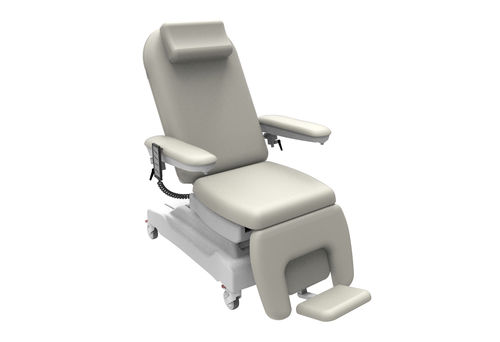 Электрическое кресло для гемодиализа - PY-YD-310 - Nanning Passion Medical Equipment - 3 секции / для химиотерапии / на роликах