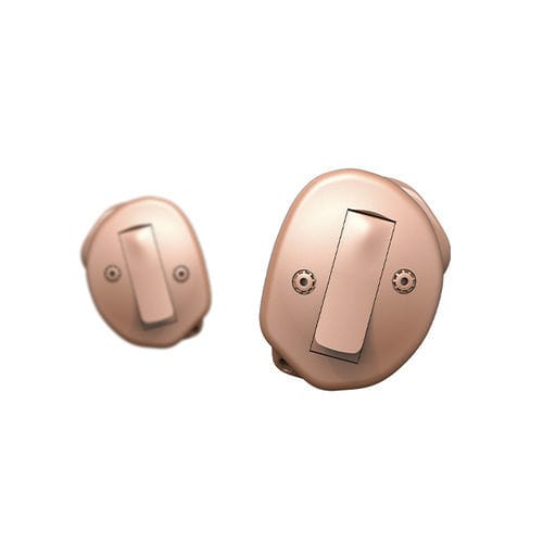 Слуховой аппарат ITC - Alpha - bernafon - с Bluetooth® / коричневый / бежевый