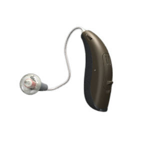 Слуховой аппарат mini RIC - Saphira - bernafon - с Bluetooth® / бежевый / коричневый