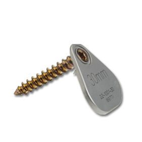 Компрессионная костная пластина для пояснично-крестцовой зоны - RCS® - Precision Spine - переднебоковая / из титана