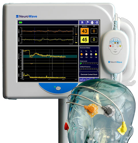 Настольный монитор пациента - NeuroSENSE® NS-901 - NeuroWave - на тележке / для ЭЭГ / для ЭМГ