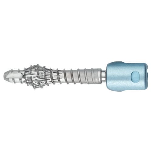 Транспедикулярный винт для грудо-поясничного позвонка - OSSEOSCREW® - Alphatec Spine - одноосный / металлический