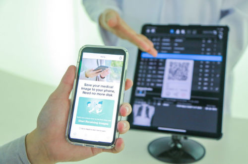 Медицинское приложение iOS - FHR - EBM Technologies - для больниц / для DICOM / для обмена информацией