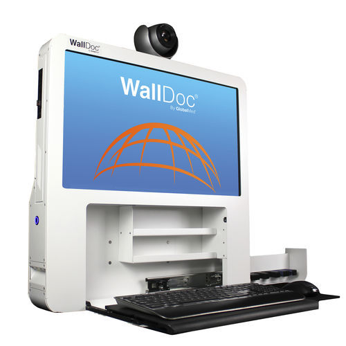 Информационная рабочая станция телемедицинские услуги - WallDoc® - GlobalMed - настенная