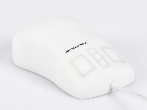 Медицинская компьютерная мышь USB - InduMouse® Pro - GETT Gerätetechnik - с кнопкой прокрутки / с сенсорным колёсиком / из силикона