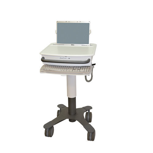 Защищенная компьютерная тумба - DCT-1B3 - Lund Industries - с регулируемой высотой