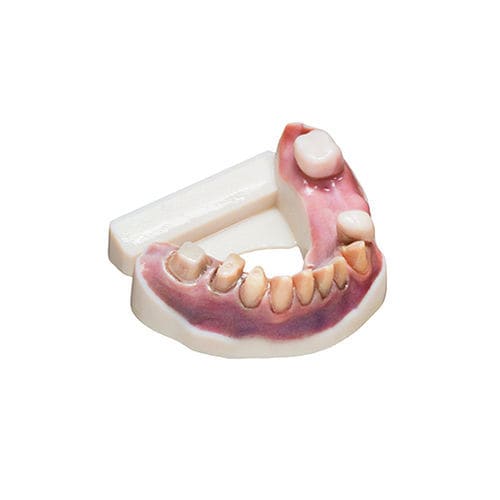 Стоматологический материал из полимера - VeroVivid™ - Stratasys - для 3D-печати / полупрозрачный