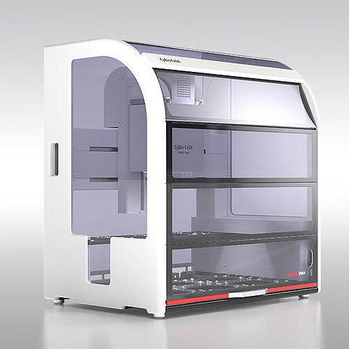 Автоматизированный лабораторная рабочая станция - CyBio FeliX  - Analytik Jena GmbH+Co. KG - с помощью пипетки / компактный / с сенсорным экраном