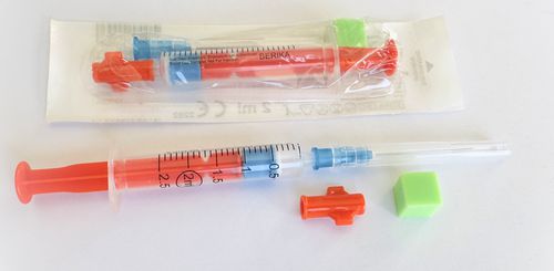 Шприц для забора крови - Koncare medical Technologie - газы крови / 2 мл / 2,5 мл