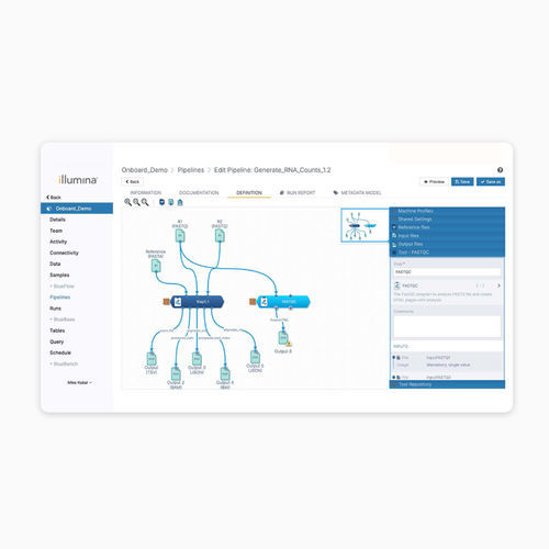 Программное обеспечение для анализа - Emedgene  - Illumina - испытательное / для интерпретации / для диагностики