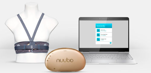 Монитор пациента носимый - Nuubo ® - Nuubo - для ЭКГ / для интенсивной терапии / с беспроводной сетью