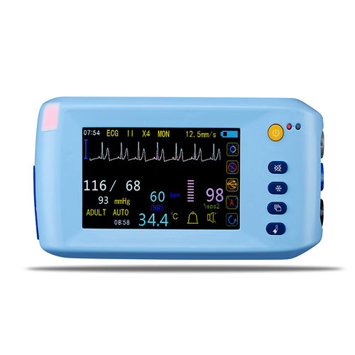 Переносной монитор пациента - JERRY-I - SHANXI JERRY MEDICAL - компактный / для ЭКГ / TEMP