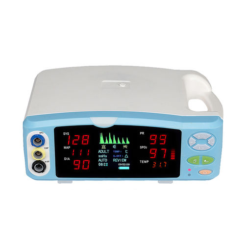 Компактный многопараметрический монитор пациента - JERRY-III - SHANXI JERRY MEDICAL - переносной / TEMP / частоты сердечных сокращений
