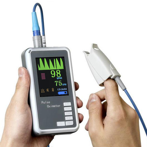 Портативный пульсоксиметр - JERRY-II+(AA) - SHANXI JERRY MEDICAL - компактный / медицинский / беспроводной