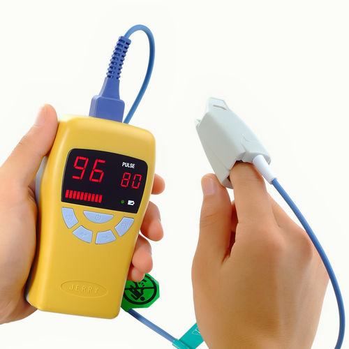 Портативный пульсоксиметр - JERRY-II(AA) - SHANXI JERRY MEDICAL - компактный / медицинский / на аккумуляторе