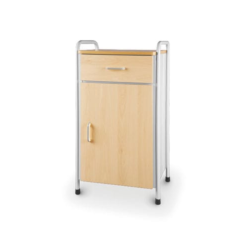 Встроенный прикроватный столик в шкаф - 10.ME.1805 - JMS Healthcare Furniture - с выдвижными ящиками