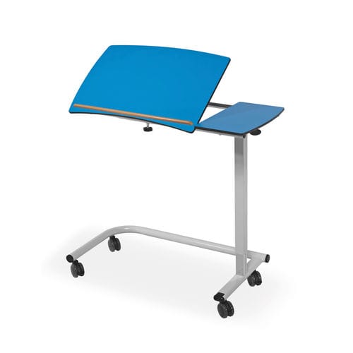 Прикроватный столик на роликах - 10.ME.1827 - JMS Healthcare Furniture - наклонный / с ручным приводом