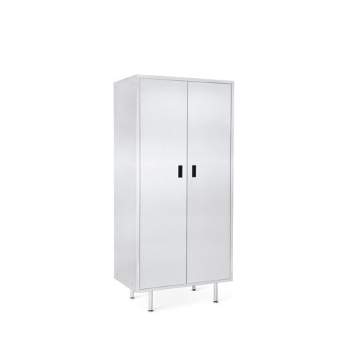 Шкаф для больниц - 10.1140.A.3040 - JMS Healthcare Furniture - с дверью / из нержавеющей стали / серый