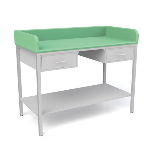 Педиатрический диагностический стол - 10.ME.1870 - JMS Healthcare Furniture - ручной / с фиксированной высотой / с ящиком для хранения