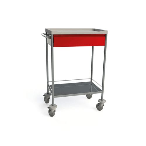Медицинская тележка - 10.CR.1589.N - JMS Healthcare Furniture - для инструментов / для перевязки / из нержавеющей стали