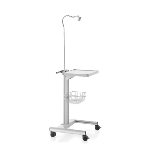 Медицинская тележка - 10.MC.7114 - JMS Healthcare Furniture - для медицинских приборов / транспортная / с корзиной
