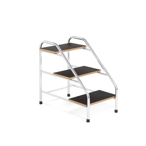 Ступенька 3 ступени - 10.AD.1402 - JMS Healthcare Furniture - из нержавеющей стали / противоскользящая