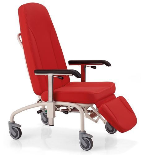 Наклонное кресло для отдыха - 10.CD.1360 - JMS Healthcare Furniture - с ручным управлением / гериатрическое / с опорой для голеней