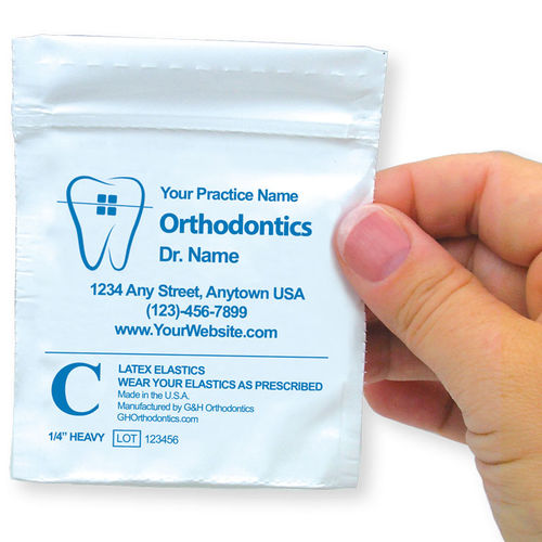 Резинка для брекетов из латекса - Private Logo - G&H Orthodontics