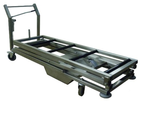 Тележка для трупов для бальзамирования - MSTM, MSTM SL,MSTM SL/EL - Mortuary Solutions - для трансфера пациента / погрузочная