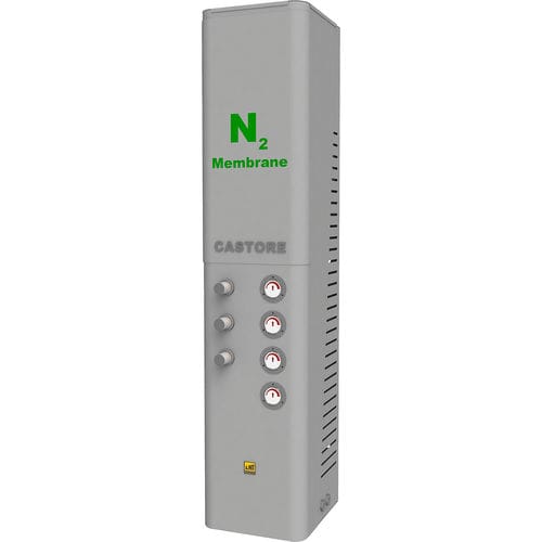 Прессованный генератор азота - NG CASTORE 3G - lniswissgas - для LC/MS / напольный / мембранный