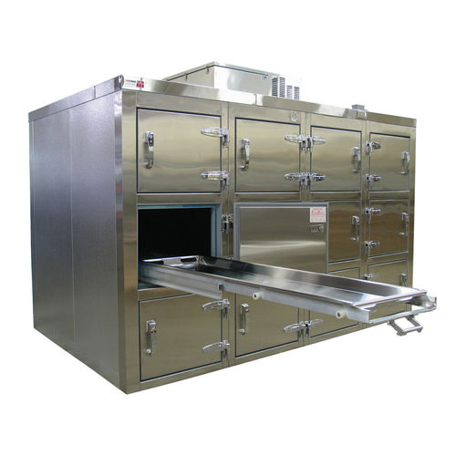 Ячейка для трупа для носилок для трупов - 1036-R119 - Mortech Manufacturing - 12 тел / с фронтальной загрузкой