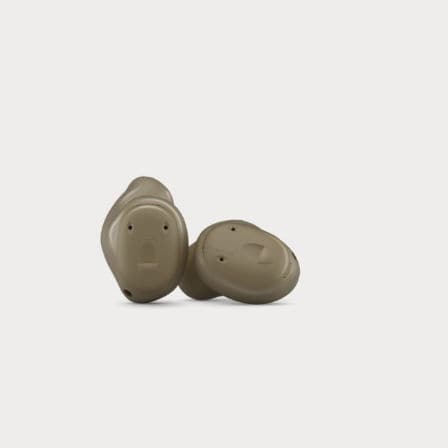 Слуховой аппарат ITC - Evoke XP - Widex - беспроводной / коричневый / бежевый