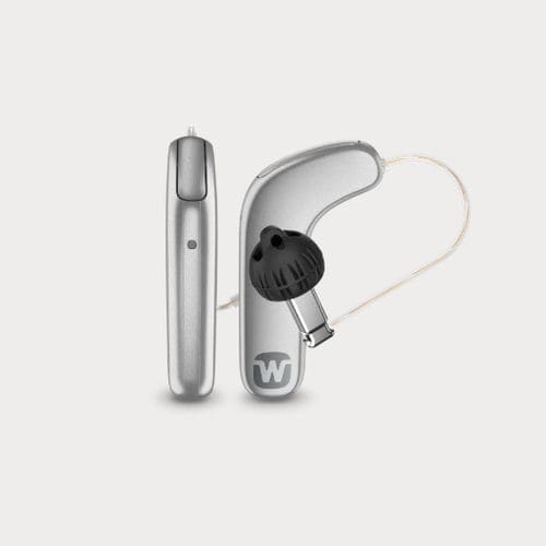 Слуховой аппарат RIC - SmartRIC R D - Widex - перезаряжаемый / с Bluetooth® / черный