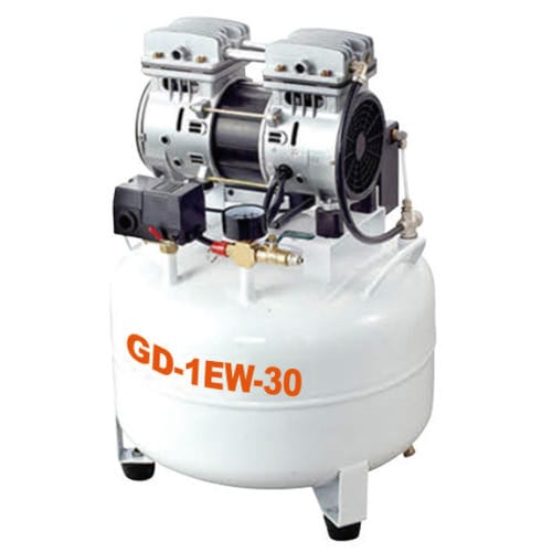 Стоматологический компрессор - GD-1EW-30 - Foshan Gladent Medical Instrument Co.,Ltd - 1 установка / без масла